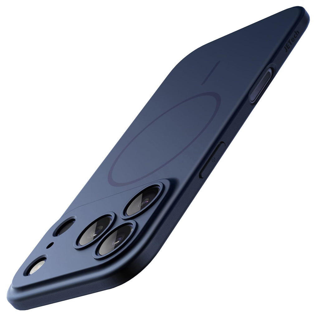 JETech Magnetische Dünne Hülle für iPhone 18 Pro, Schwarz