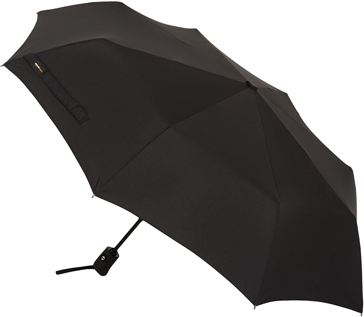 Amazon Basics Octogonale Parapluie pliant à ouverture automatique Noir, 28 x 98 cm
