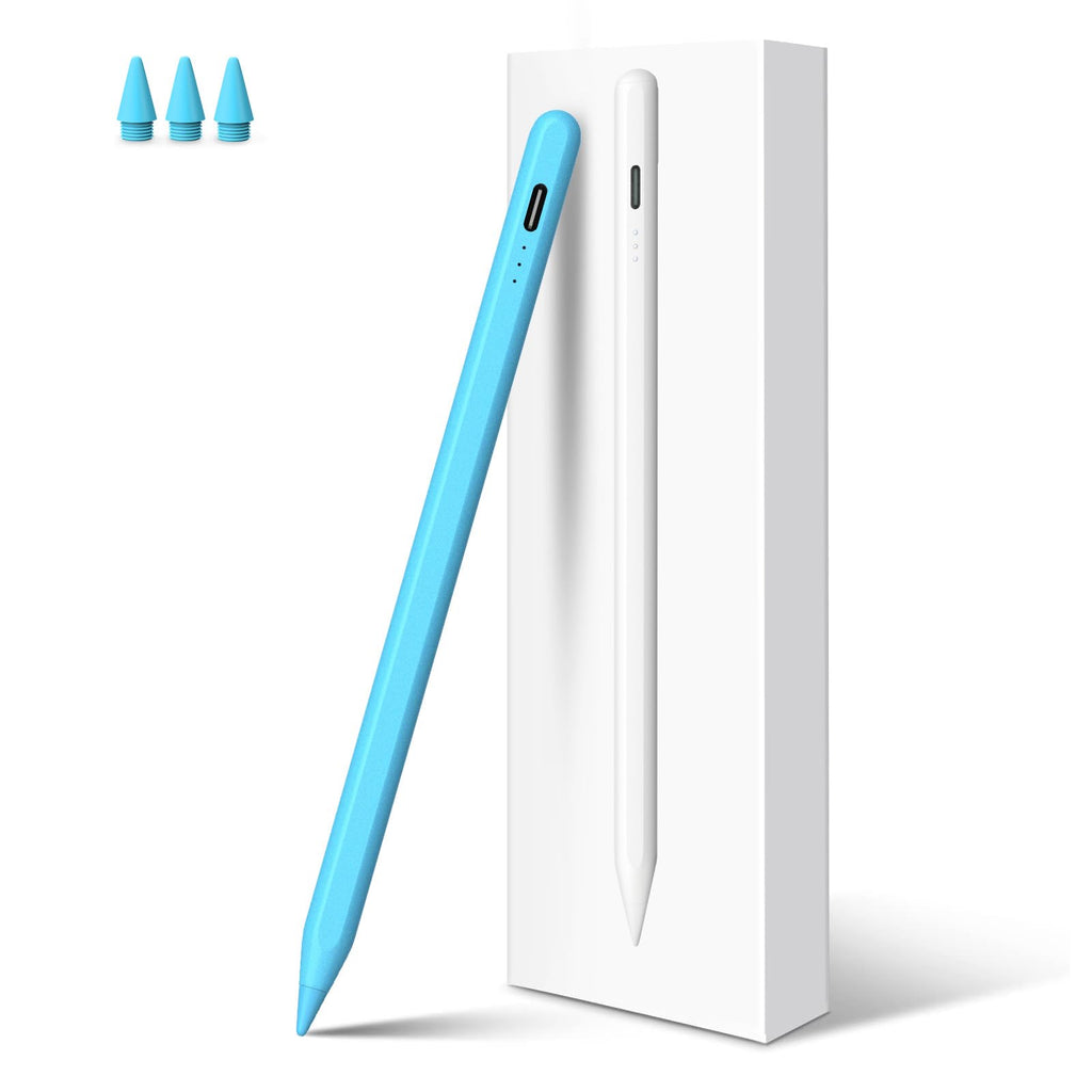 MEKO Stift für Apple iPad 2018–2026, Weiß, 35 Stunden Akkulaufzeit