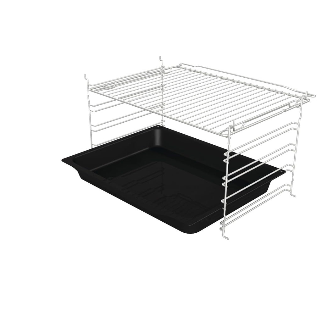Gorenje BOA6737AO1X Einbaubackofen / 73 Liter/BigSpace/Heißluft / 250° maximale Ofentemperatur/EcoClean-Email / 2fach verglast / 9 Funktionen/EEK: A/Minimale Einbaumaße (HxBxT): 60x 56x 58 cm