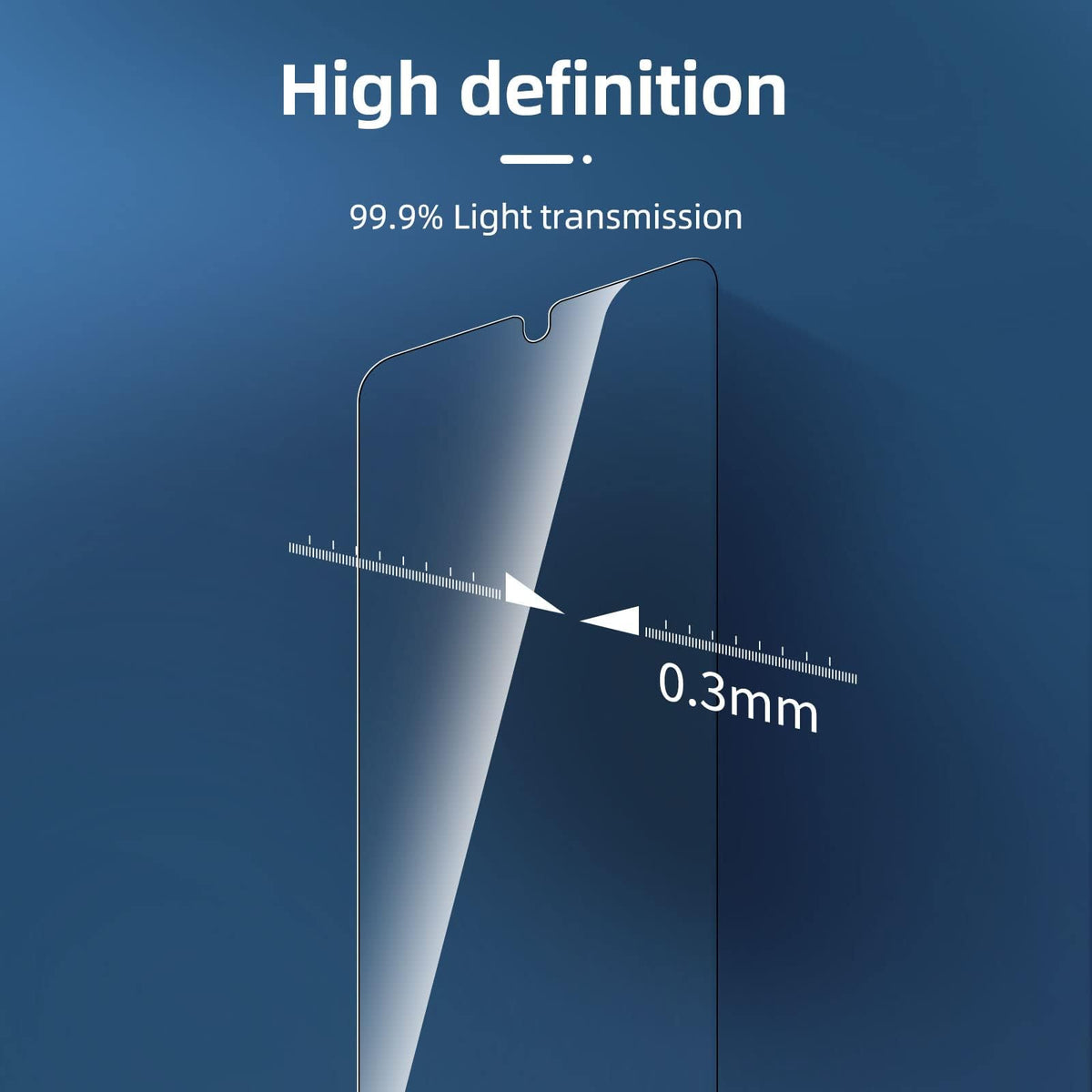 NEW'C Schutzfolie für Samsung Galaxy A35 5G für Panzerglas