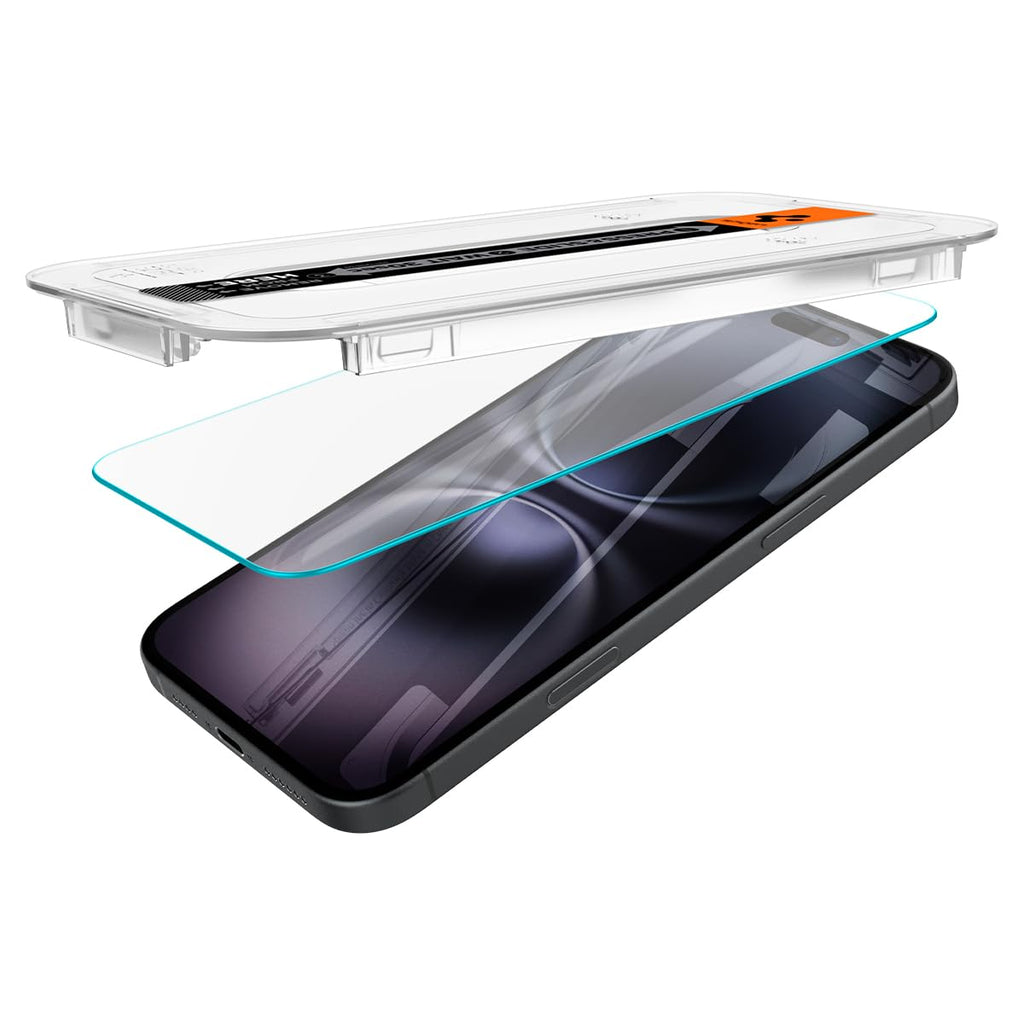 Spigen EZ Fit Schutzfolie [2 Stück] für iPhone 18 Pro, iPhone 17 Pro