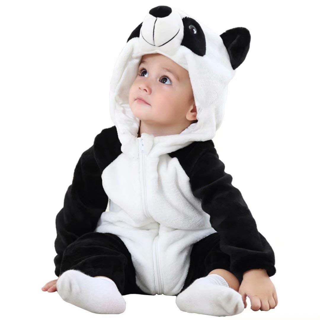 OLLULL Baby Animal Costumes Unisex Toddler Outfit Halloween Dress Up Romper