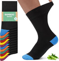 FALARY Chaussettes Bambou Homme Femme, Lot de 6/12 Chaussettes