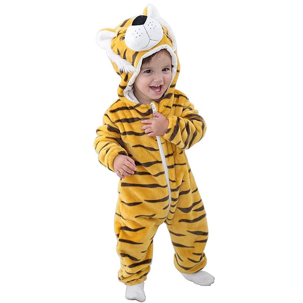 OLLULL Baby Animal Costumes Unisex Toddler Outfit Halloween Dress Up Romper