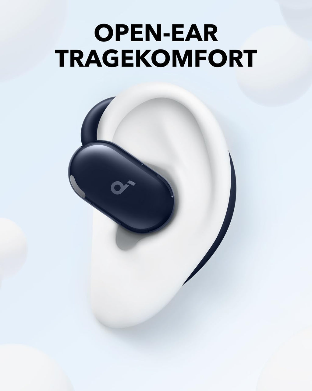 Soundcore by Anker V20i Open-Ear Kopfhörer verstellbare Ohrhaken, BT 5.4