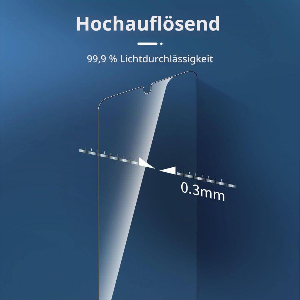 NEW'C Schutzfolie für Samsung Galaxy A35 5G für Panzerglas