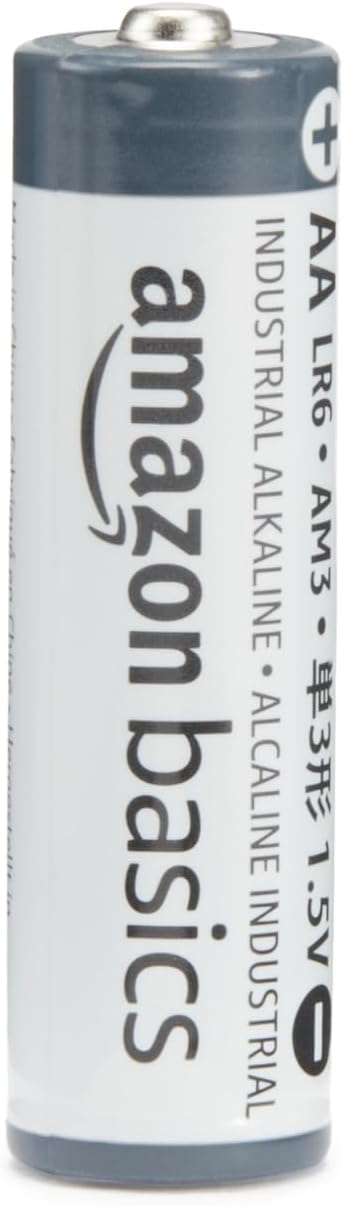 Amazon Basics AA- Alkali-Batterien, 1,5 V, 5 Jahre lagerfähig, 40 Stück
