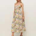 Elegant Figure-flattering Gown For A Sophisticated Lady