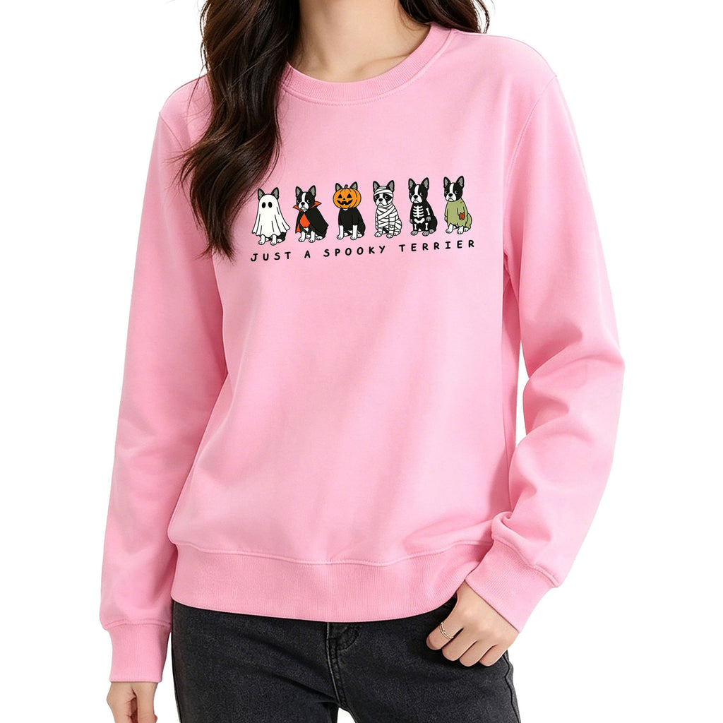 Bara en Spooky Terrier-hoodie