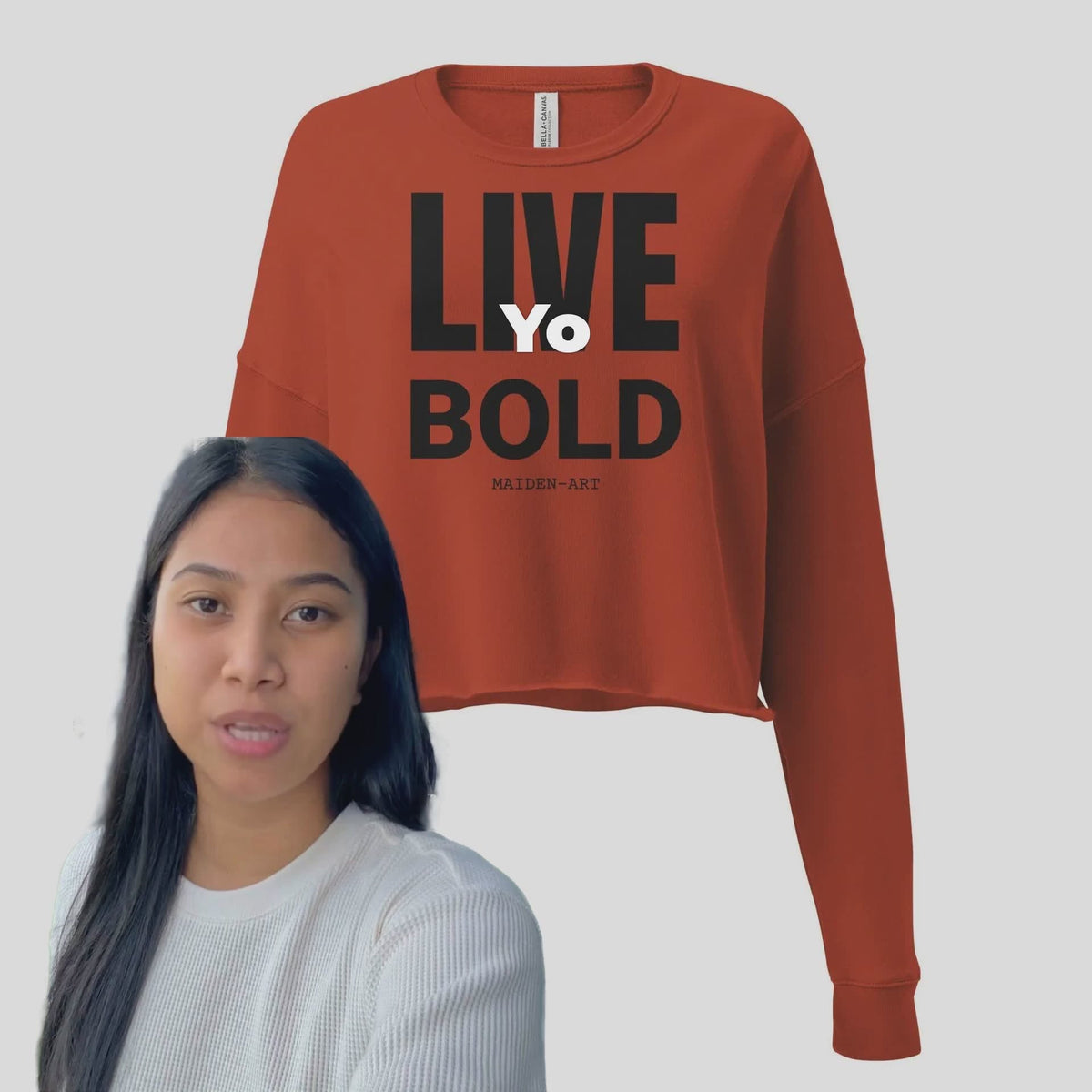 Krótka bluza Live Bold