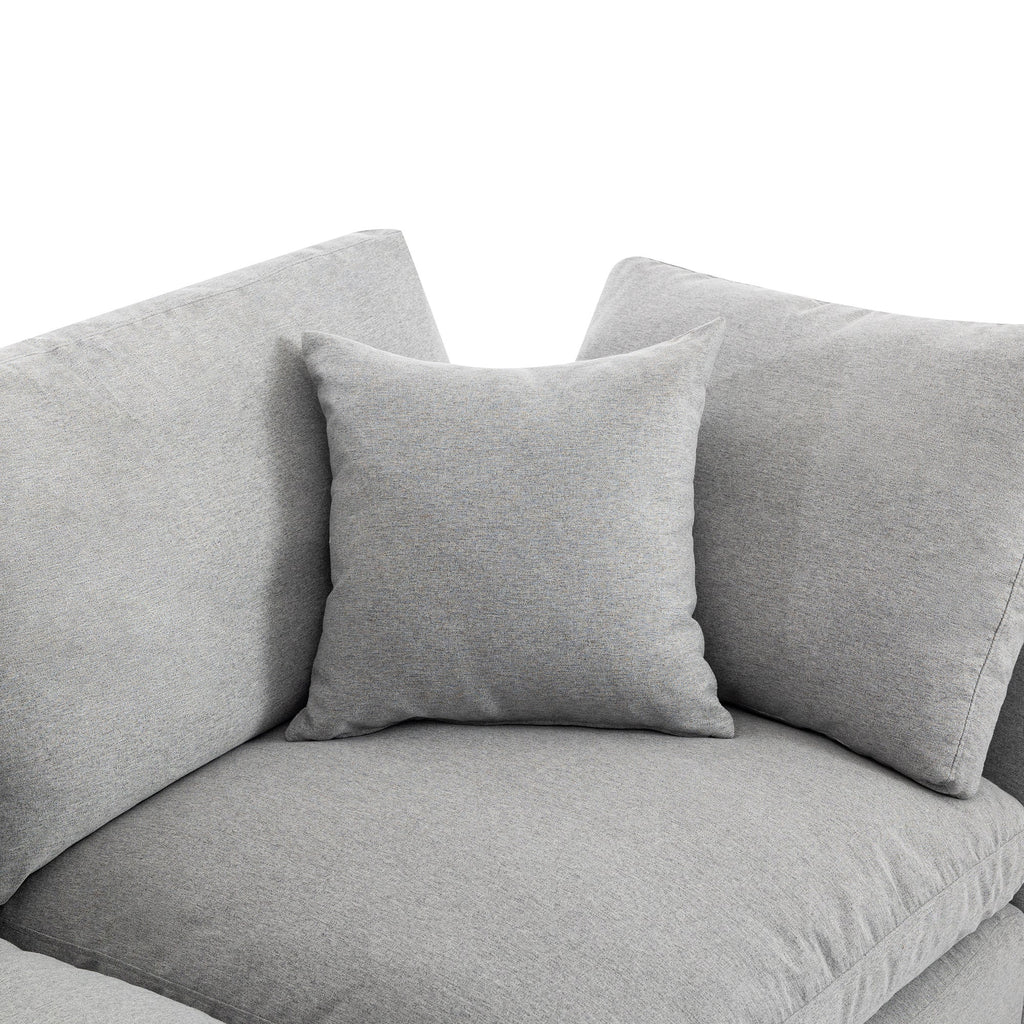 Down Filled Upholstery Convertible Sectional Sofa, L Shaped Couch With Reversible Chaise