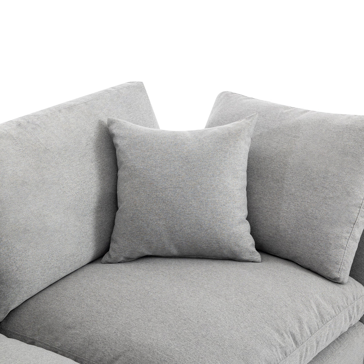 Down Filled Upholstery Convertible Sectional Sofa, L Shaped Couch With Reversible Chaise