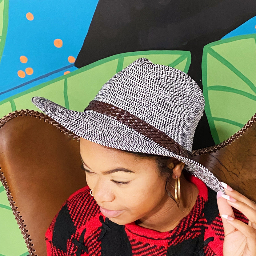 Braided Panama Fedora