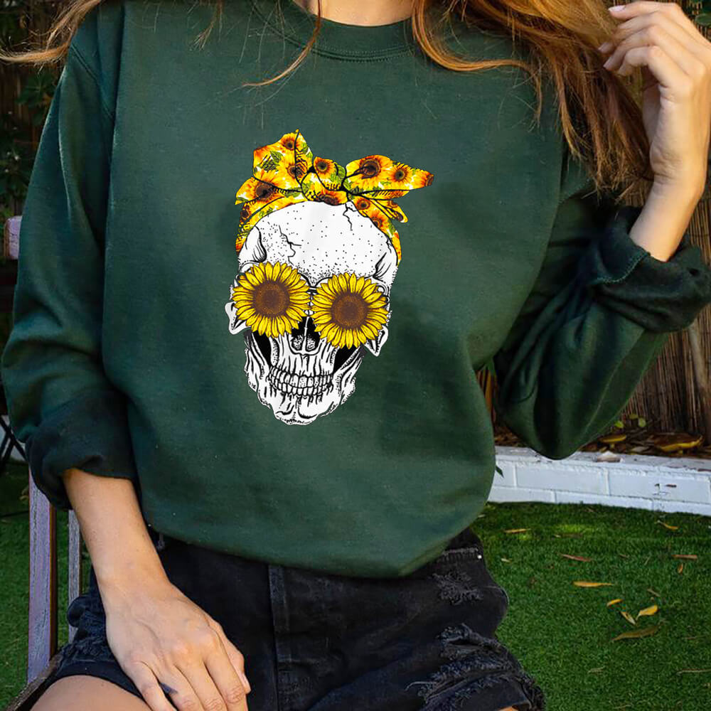 La nueva sudadera de Skull Sunflower