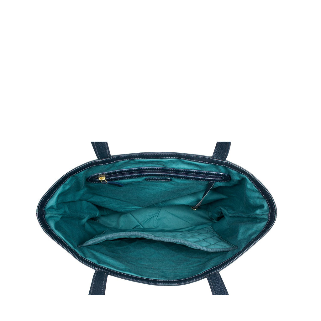 Bolso tote grande de piel Clara