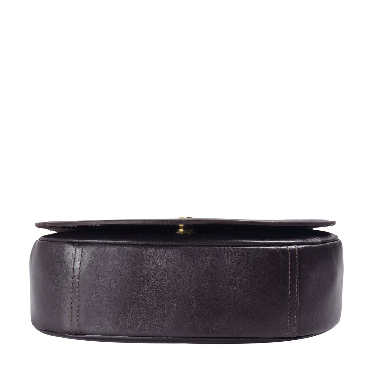 Nelly Classic Crossbody-väska i läder