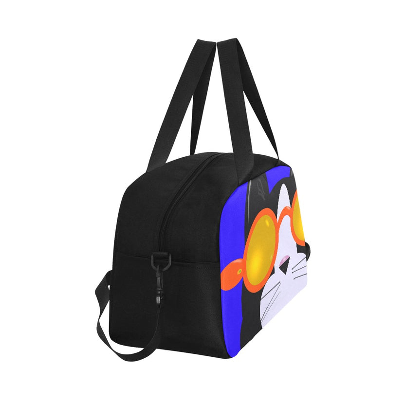 Cool Cat Tote Travel Bag w/Shoe Storage