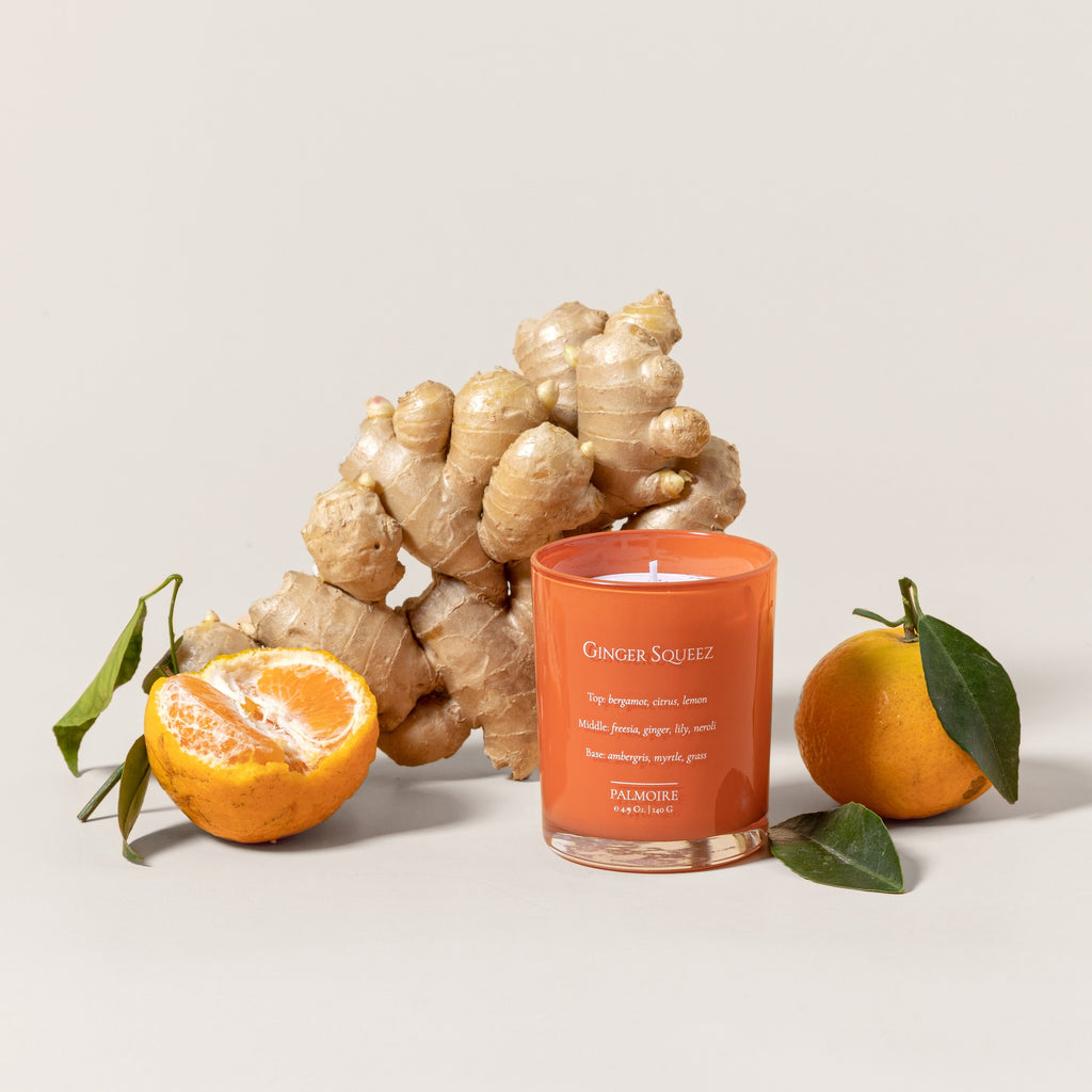 Vela de cera de soja Ginger Squeez