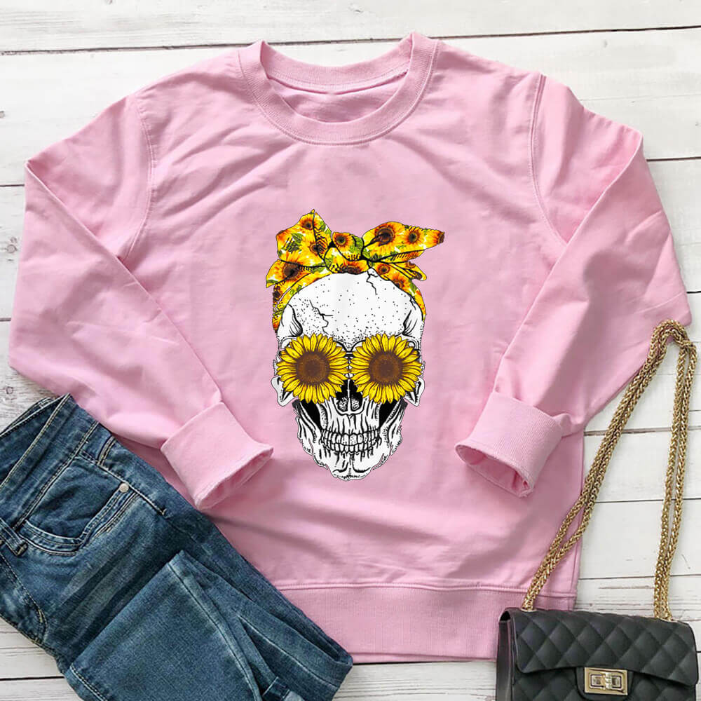 Le nouveau sweat à capuche de Skull Sunflower