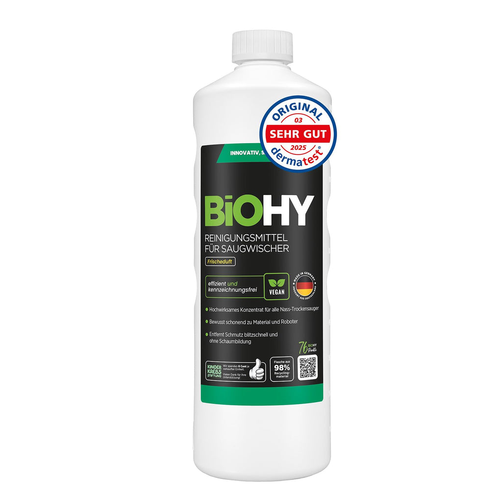 BiOHY Wischroboter Reiniger für Station mit Orangenduft (2 x 1 Liter)