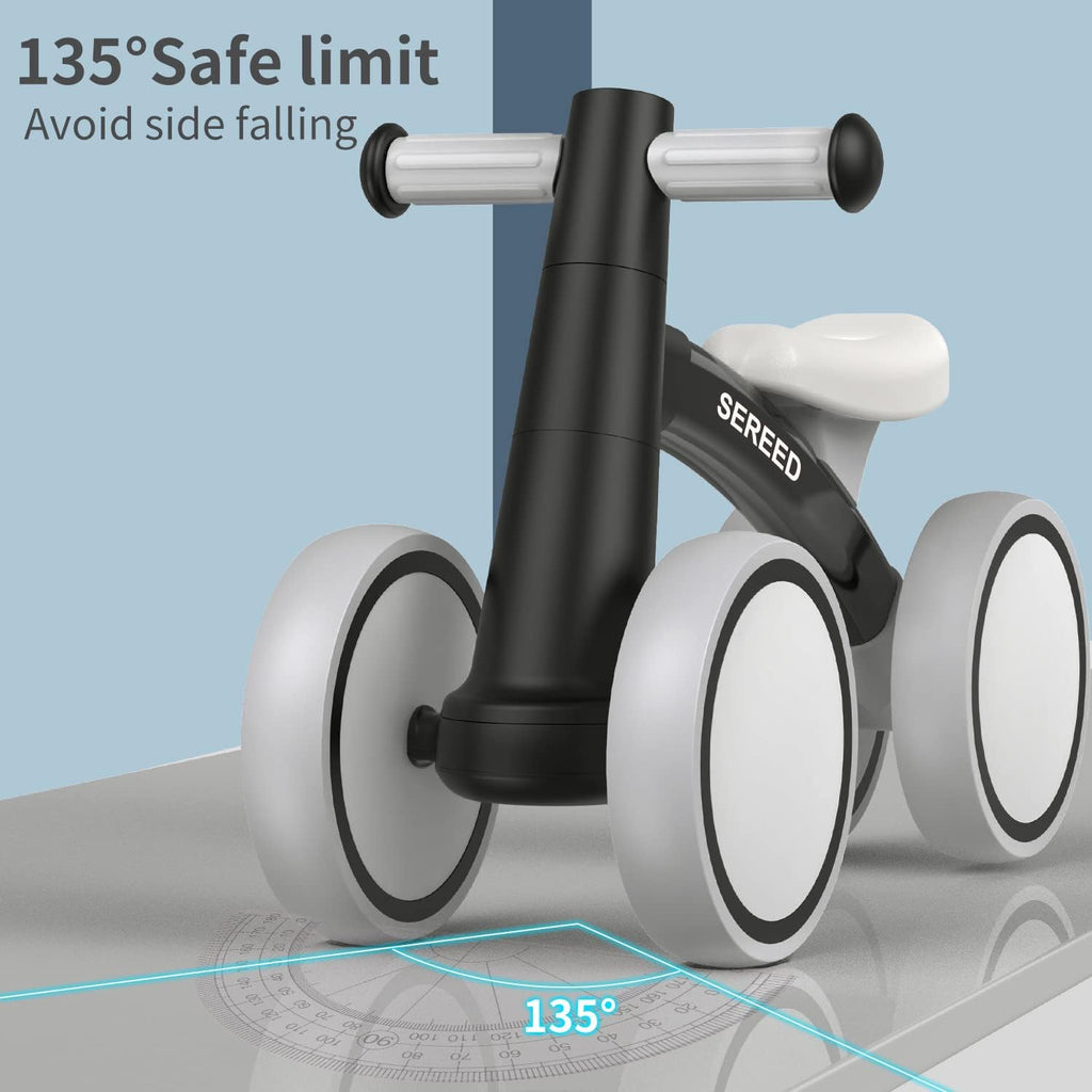 SEREED Baby Balance Bike for 1 Year Old Boy Girl, First Birthday Gift Toy