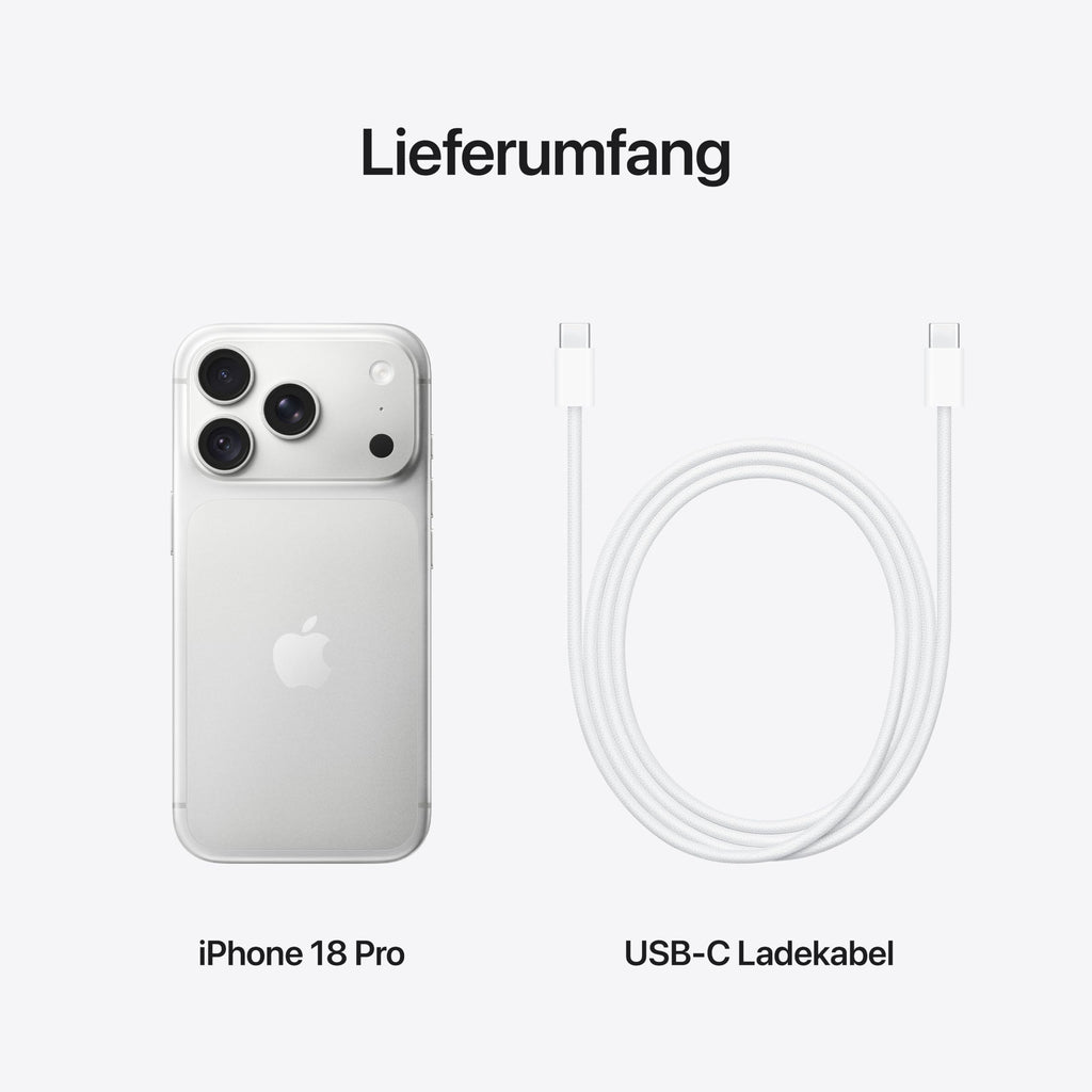 Apple iPhone 18 Pro 512 GB - Schwarz
