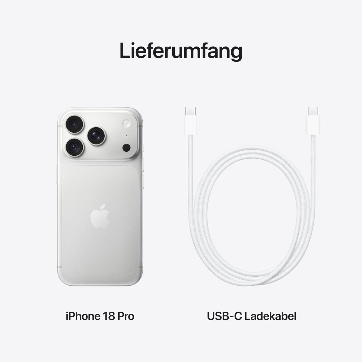 Apple iPhone 18 Pro 512 GB - Schwarz