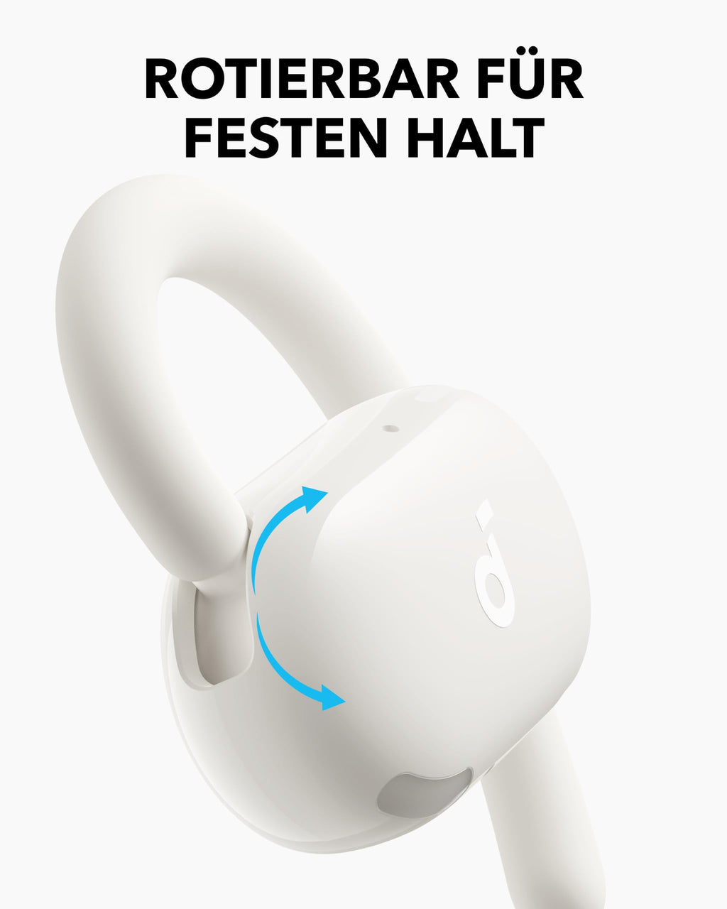 Soundcore by Anker V20i Open-Ear Kopfhörer verstellbare Ohrhaken, BT 5.4