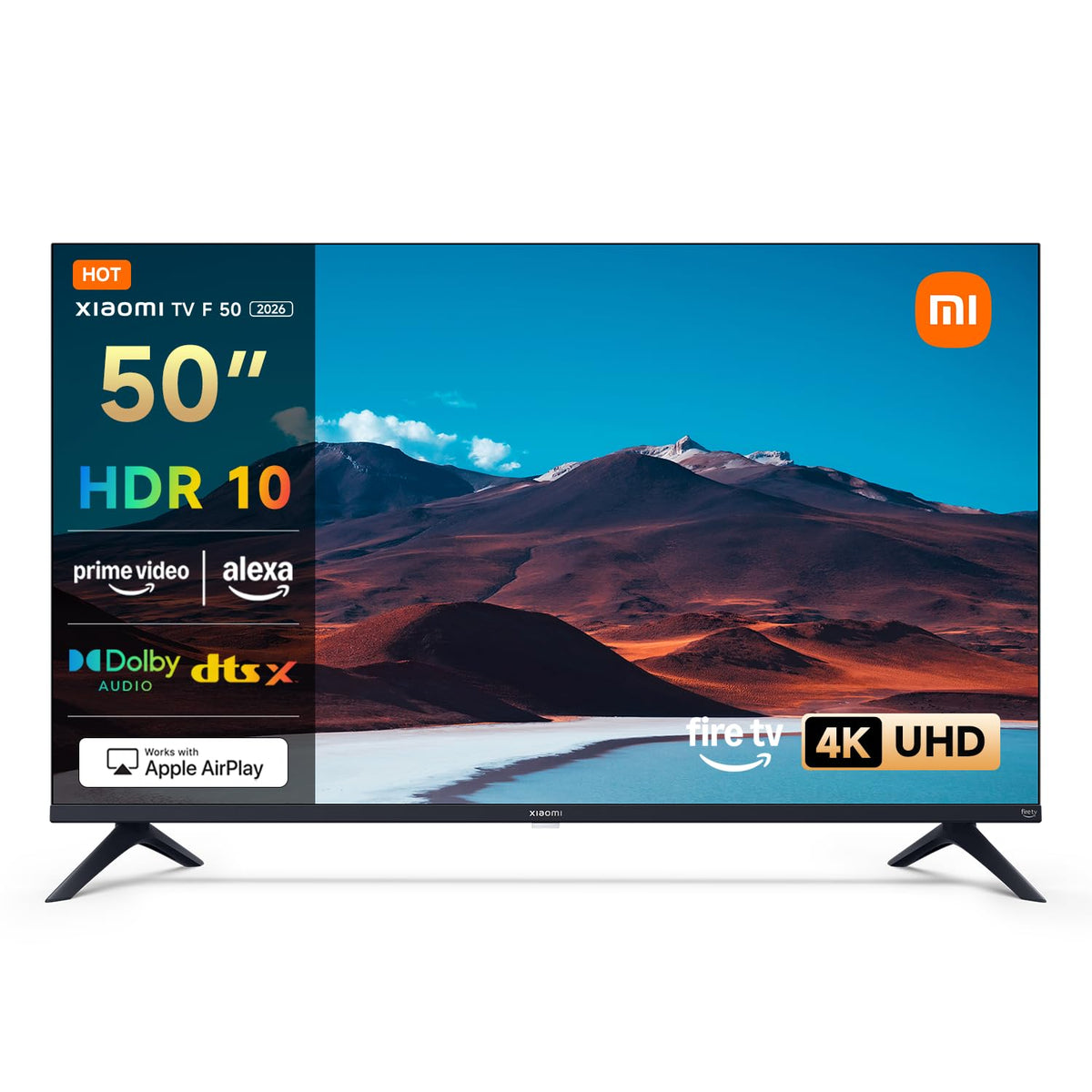 Xiaomi TV F 65 Zoll 2025, 4K UHD, Smart TV, Fire OS8, HDR10, L65MB-FAEU