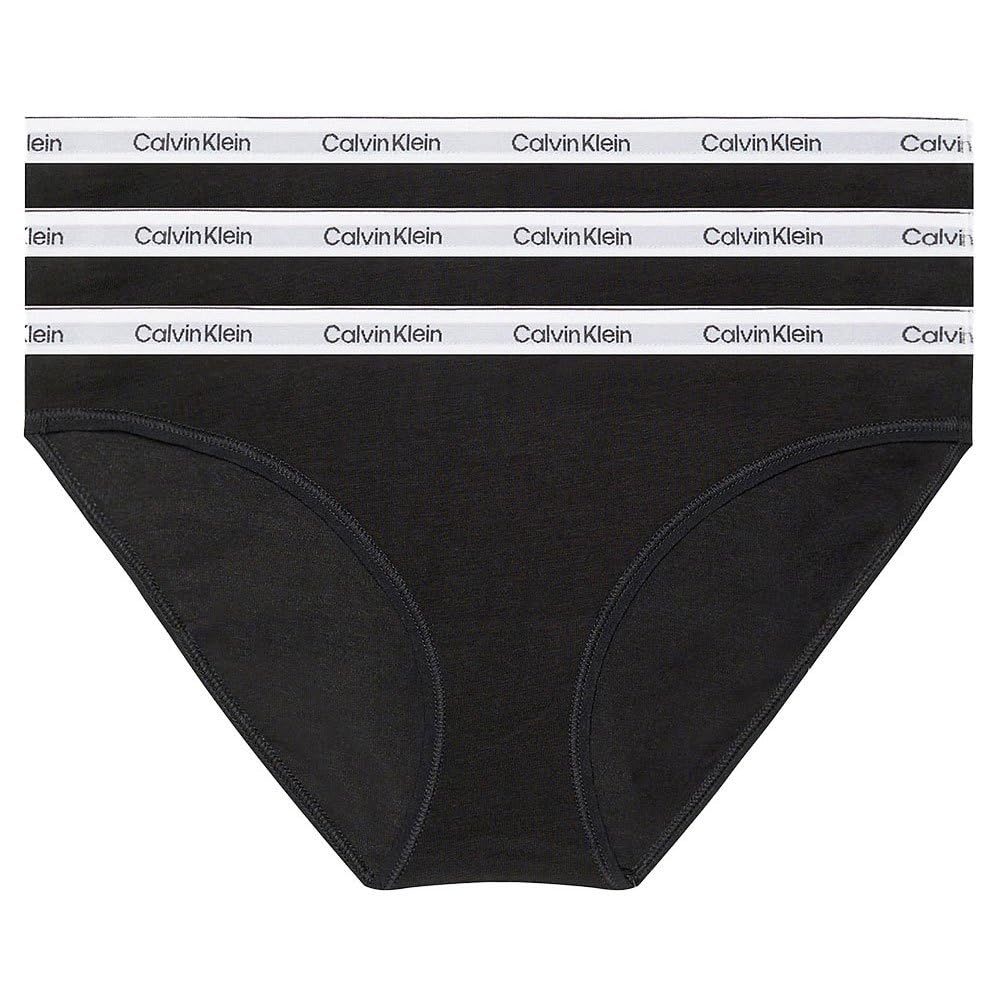 Calvin Klein Damen 3er-Pack Bikini-Slips aus Baumwoll-Stretch