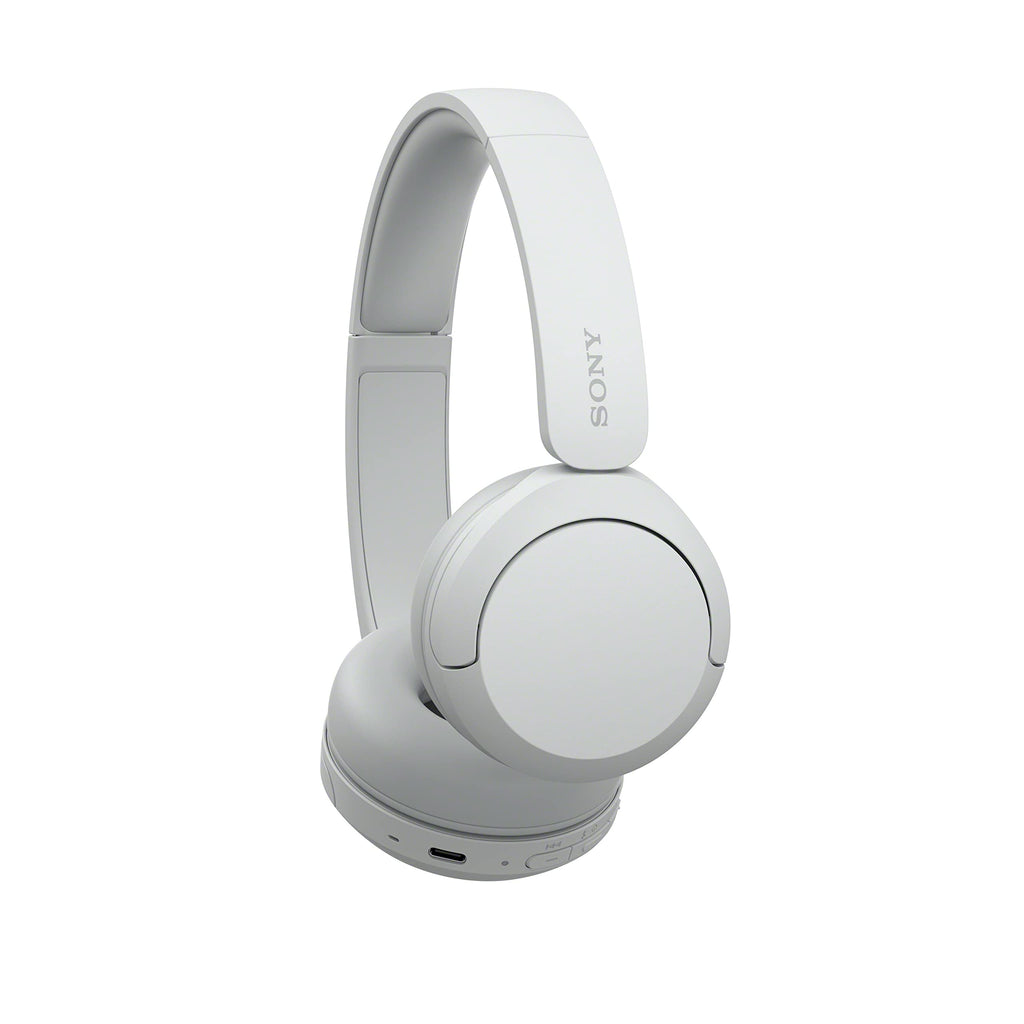 Sony WH-CH520 Kabellose Bluetooth-Kopfhörer - bis zu 50 Stunden Akkulaufzeit mit Schnellladefunktion, On-Ear-Modell - Schwarz