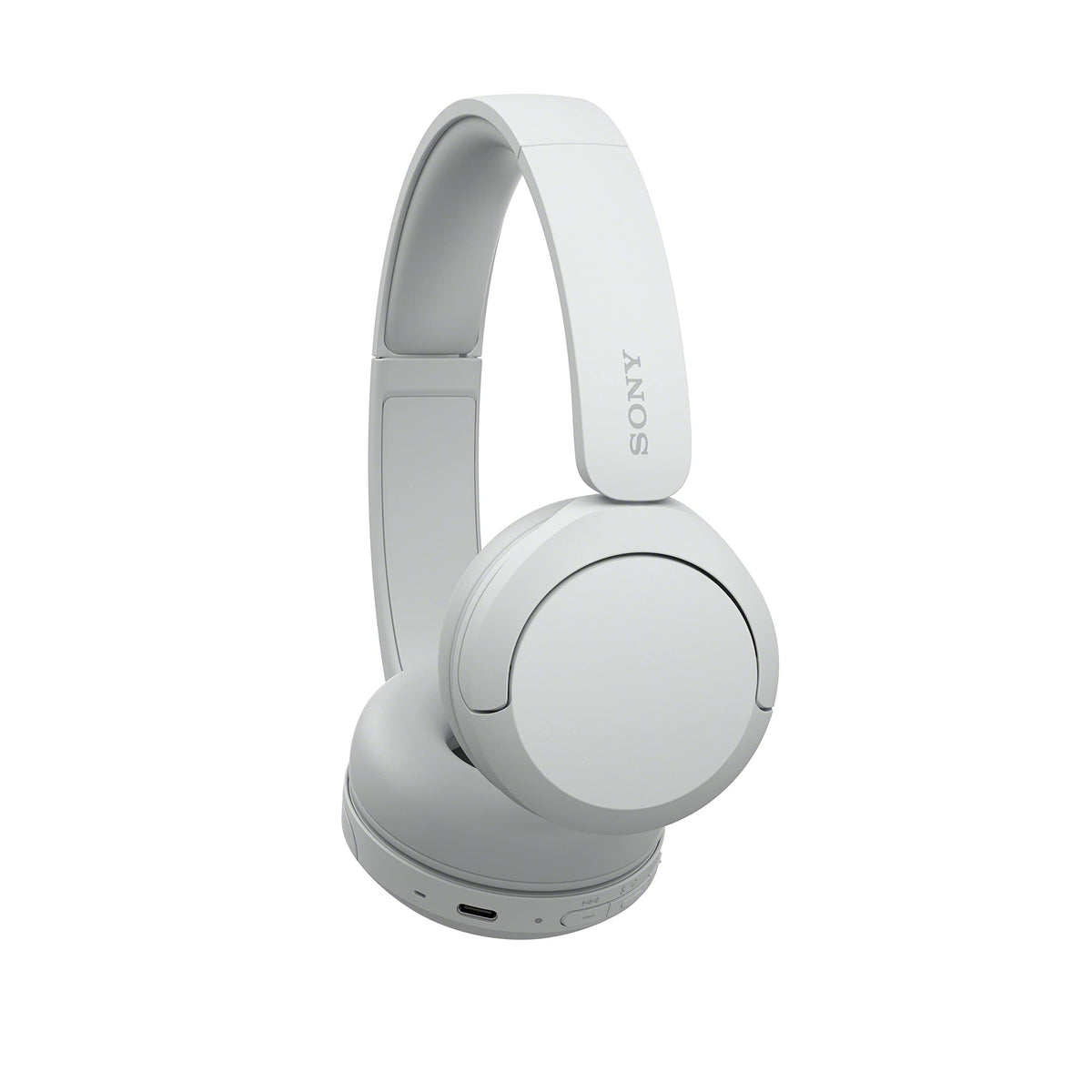 Sony WH-CH520 Kabellose Bluetooth-Kopfhörer - bis zu 50 Stunden Akkulaufzeit mit Schnellladefunktion, On-Ear-Modell - Schwarz
