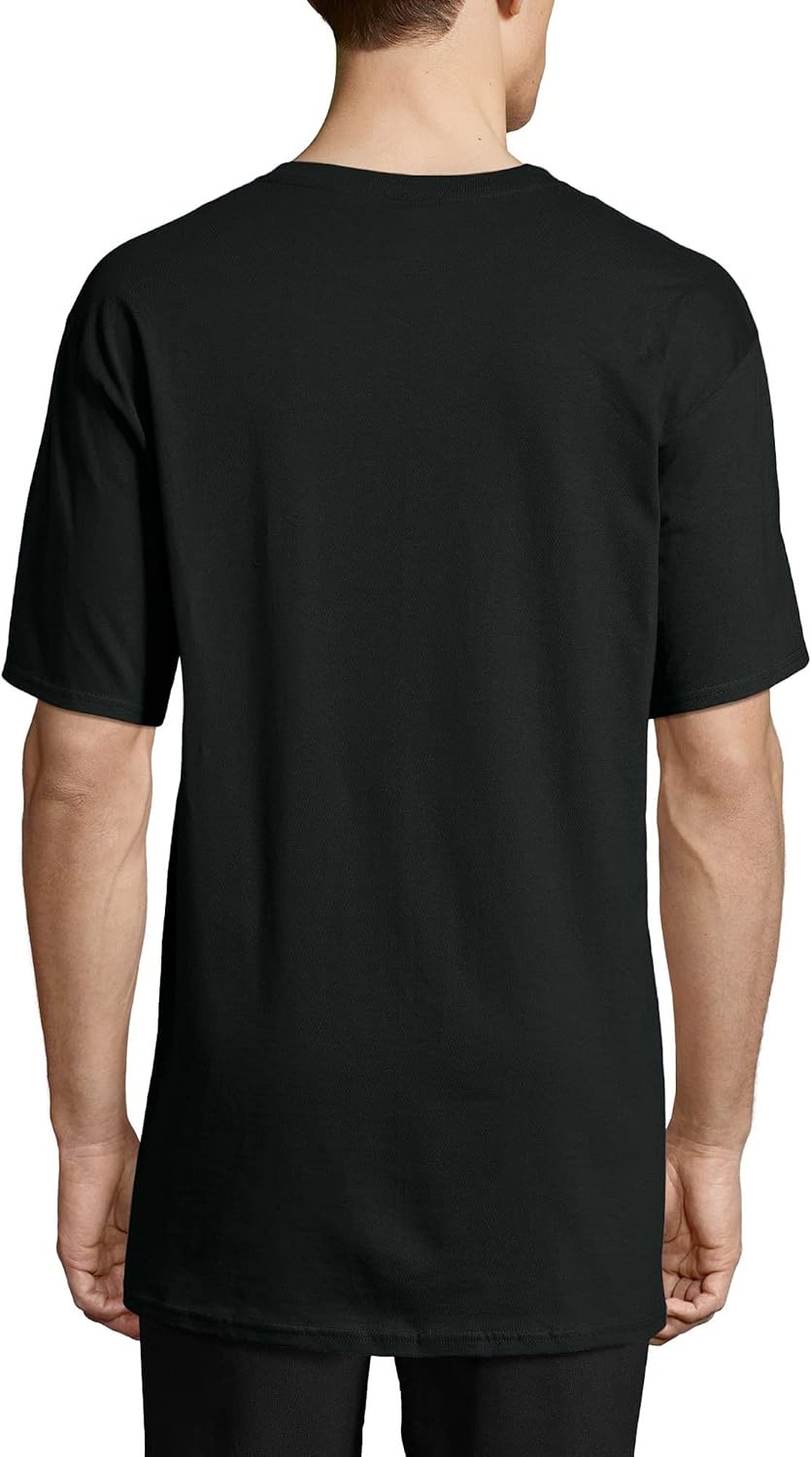 Hanes Men's Beefy-T Cotton Crewneck T-Shirt, 2-Pack, Big & Tall Sizes