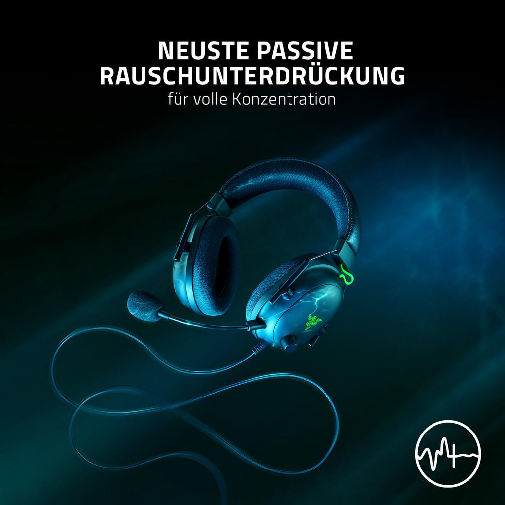 Razer BlackShark V2 X - Multi-Plattform kabelgebundenes Esports-Headset (Triforce 50mm Treiber, Erweiterte Passive Geräuschunterdrückung, 7.1 Surround Sound, Hyperclear Cardioid Mic) Grün