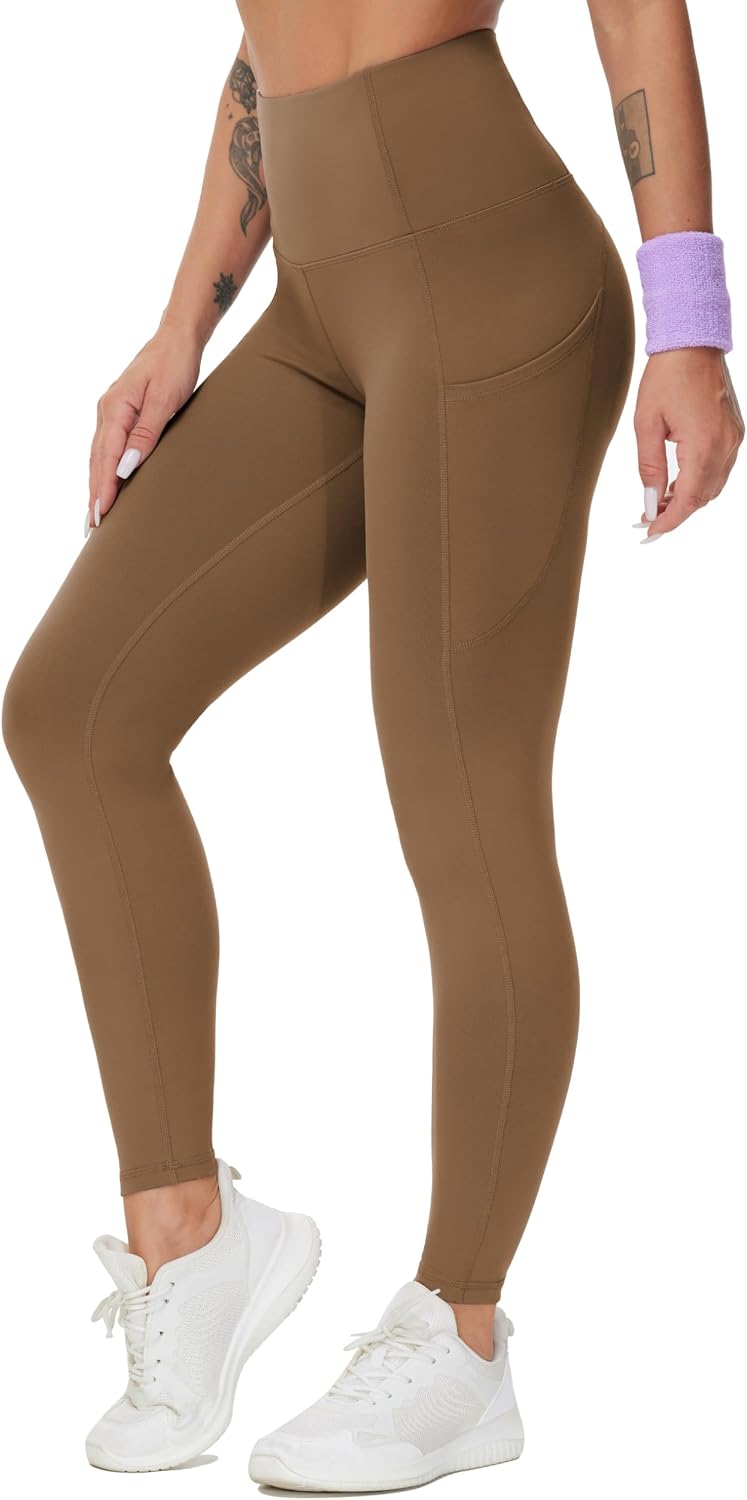 THE GYM PEOPLE Women's Thick High Waist Yoga Pants Workout Leggings