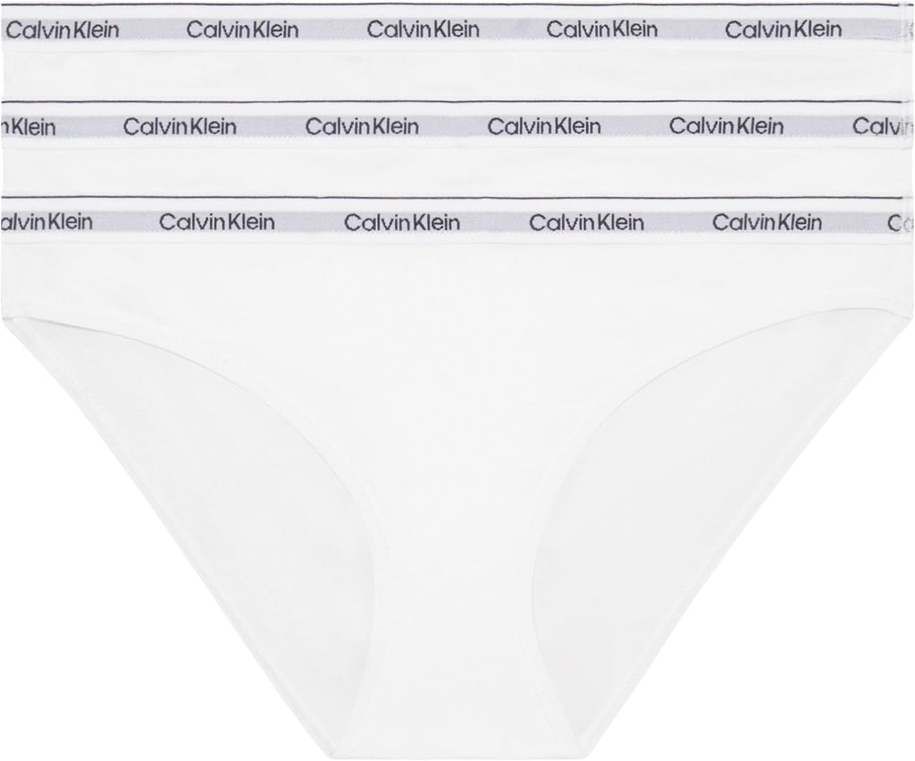Calvin Klein Damen 3er-Pack Bikini-Slips aus Baumwoll-Stretch