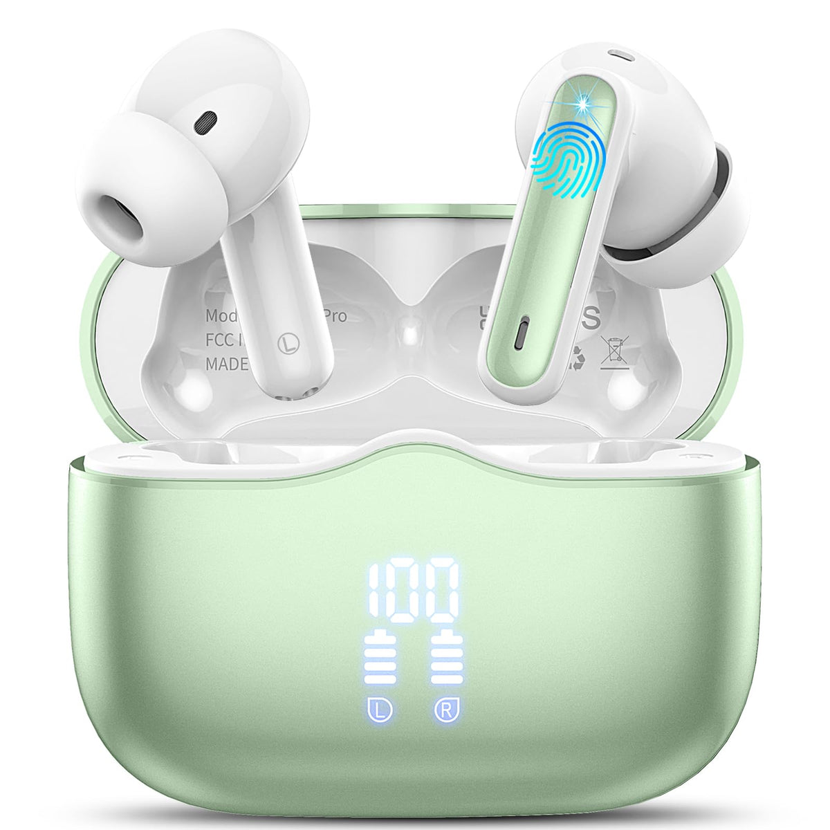 Bluetooth Kopfhörer, Kopfhörer Kabellos Bluetooth 5.4, Tiefer Bass Ohrhörer
