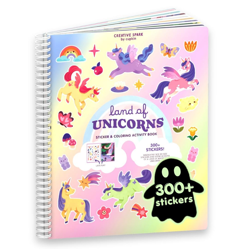Cupkin Animal Habitats Sticker Book | 12 Coloring & Activity, 500+ Stickers