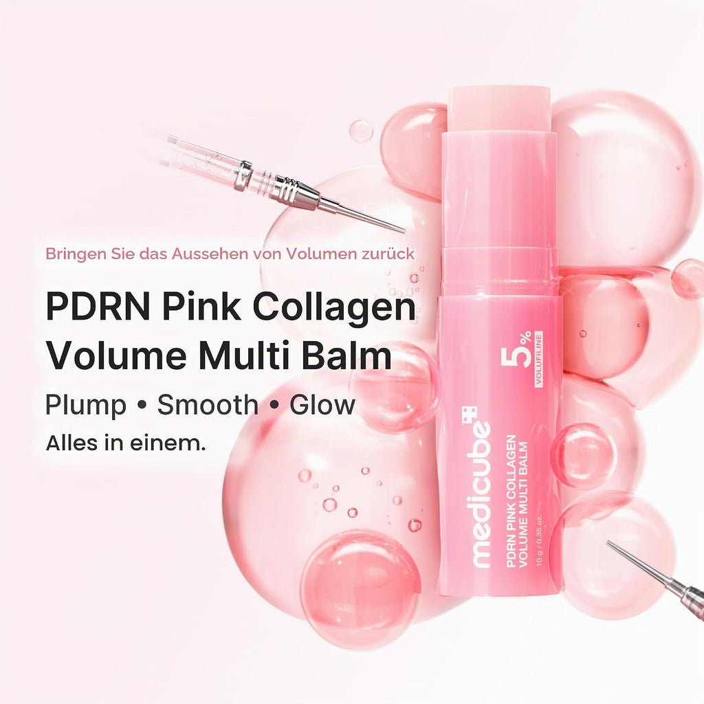 medicube PDRN Pink Kollagen Volumen Multi Balm Stick Gesicht & Körper