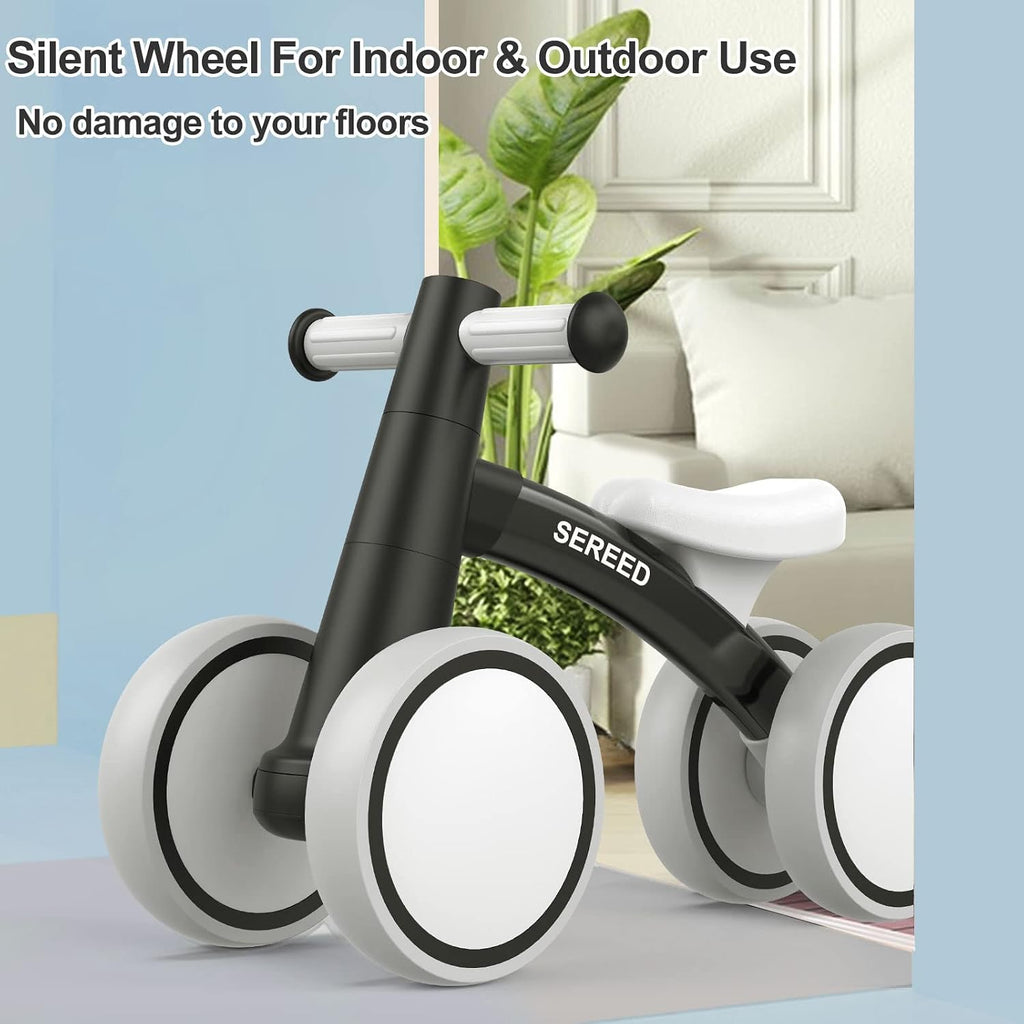 SEREED Baby Balance Bike for 1 Year Old Boy Girl, First Birthday Gift Toy