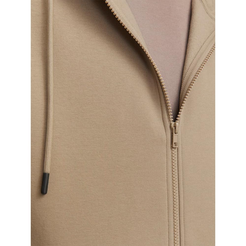 JACK & JONES Herren Jjebradley Sweat Zip Hood Noos Sweatshirtjacke (1er Pack)
