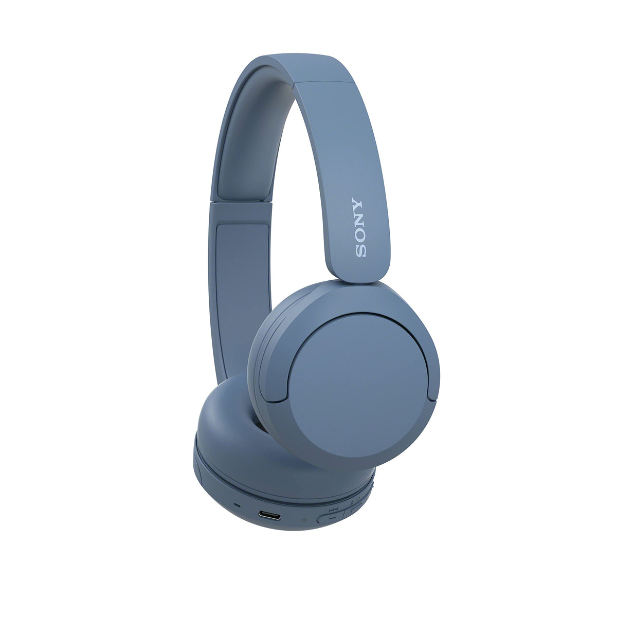 Sony WH-CH520 Kabellose Bluetooth-Kopfhörer - bis zu 50 Stunden Akkulaufzeit mit Schnellladefunktion, On-Ear-Modell - Schwarz
