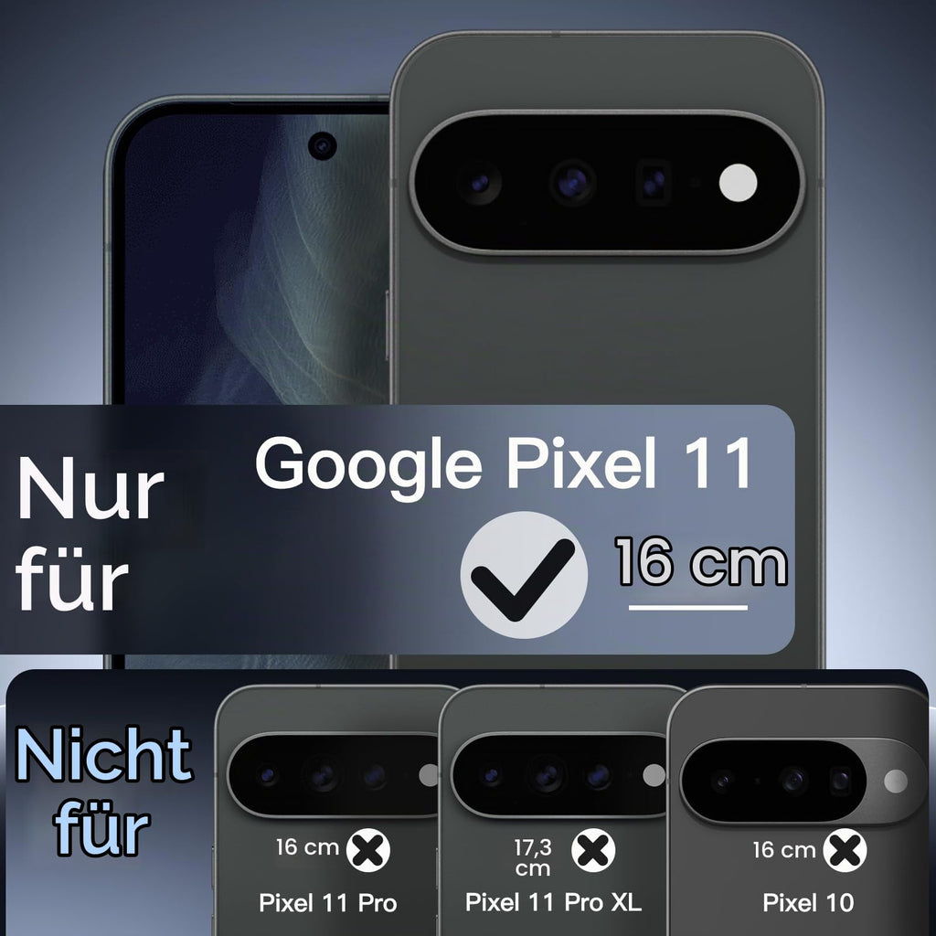JETech Magnetische Hülle für Google Pixel 10/10 Pro, Obsidian