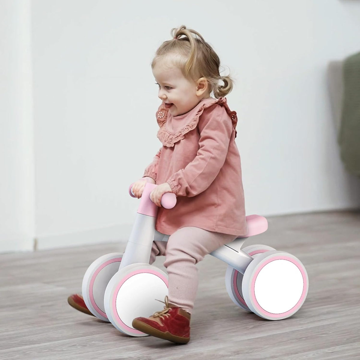 SEREED Baby Balance Bike for 1 Year Old Boy Girl, First Birthday Gift Toy