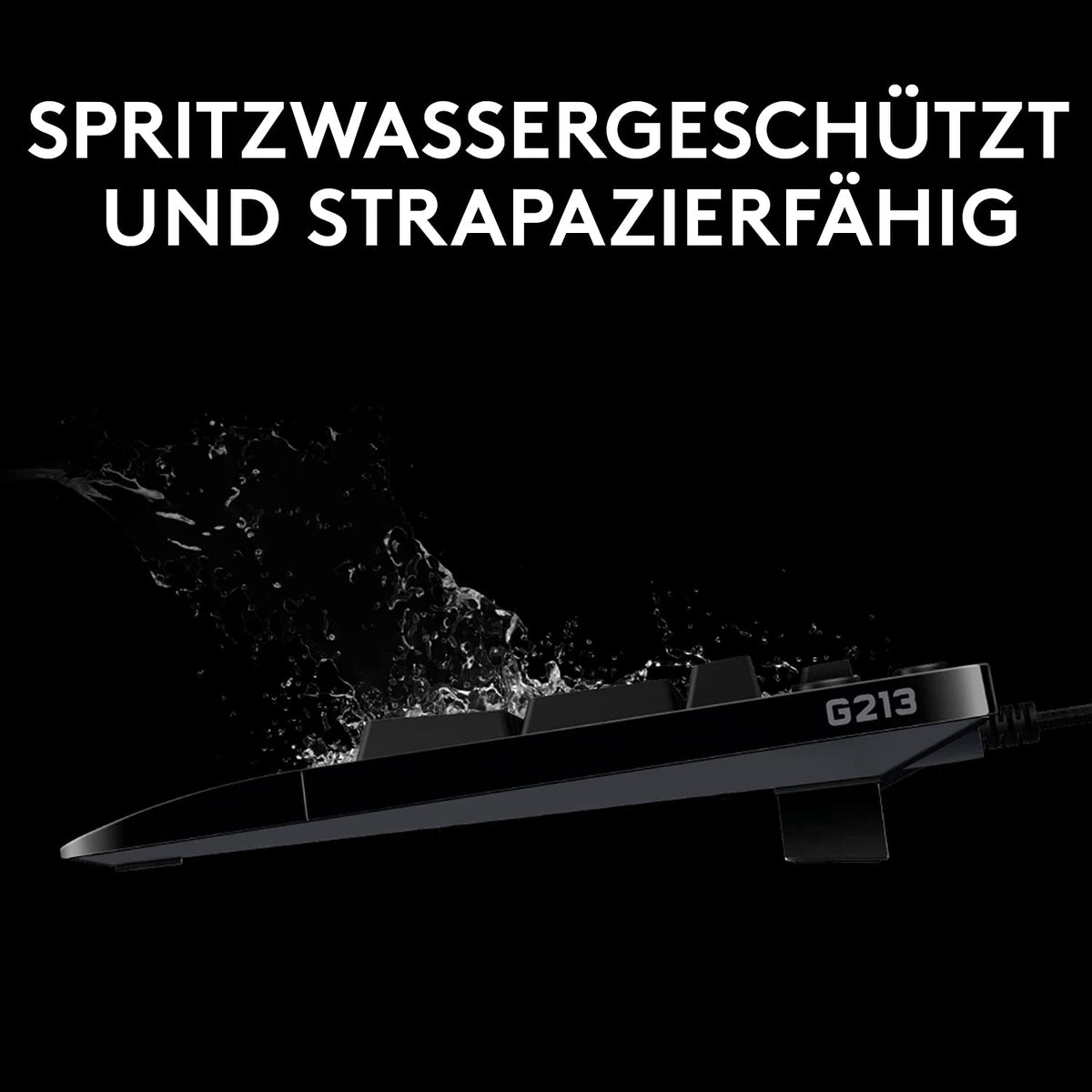 Logitech G G213 Prodigy Gaming-Tastatur, Gaming, Schwarz