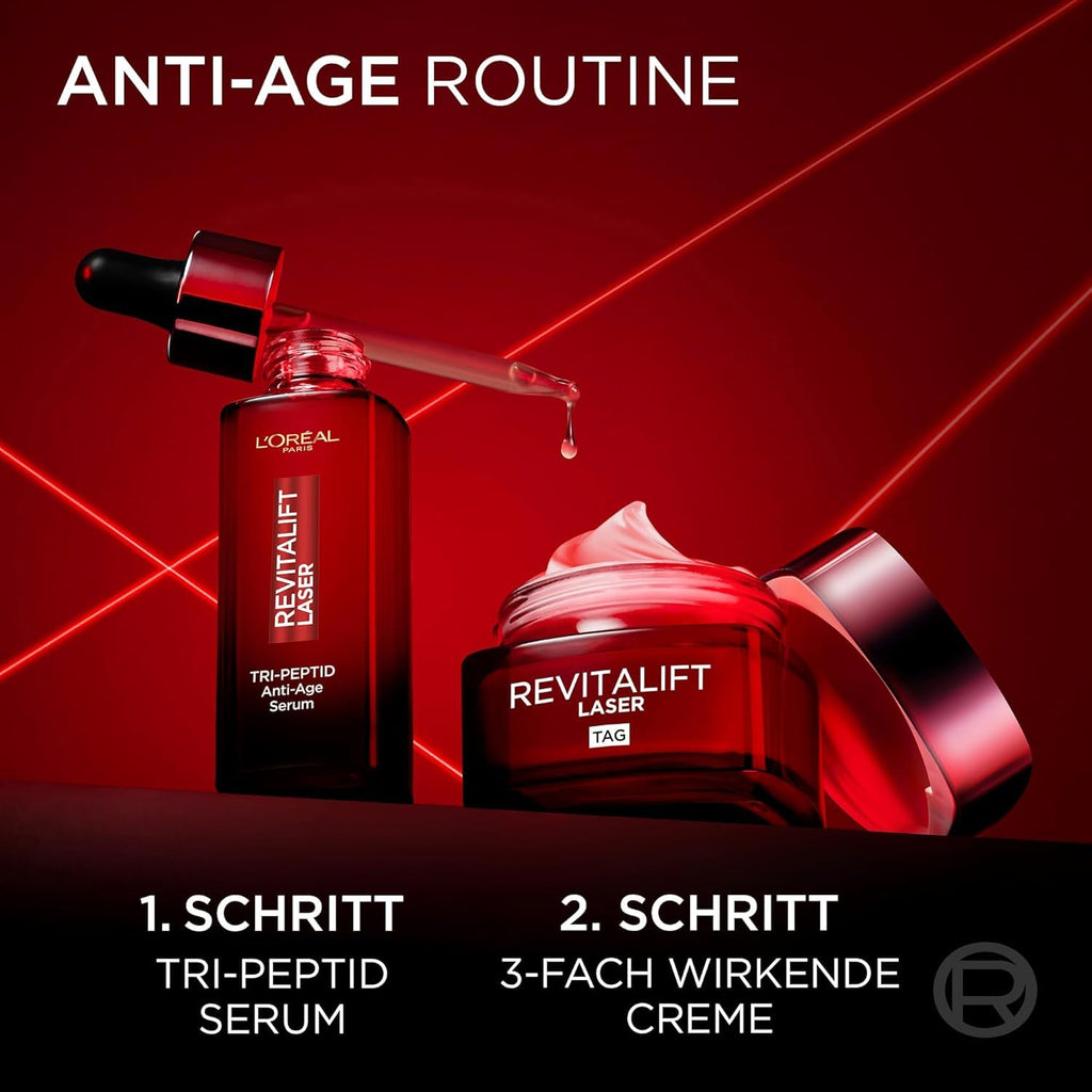 L'Oréal Paris Anti-Aging,Tagescreme gegen Falten, straffend, 50 ml