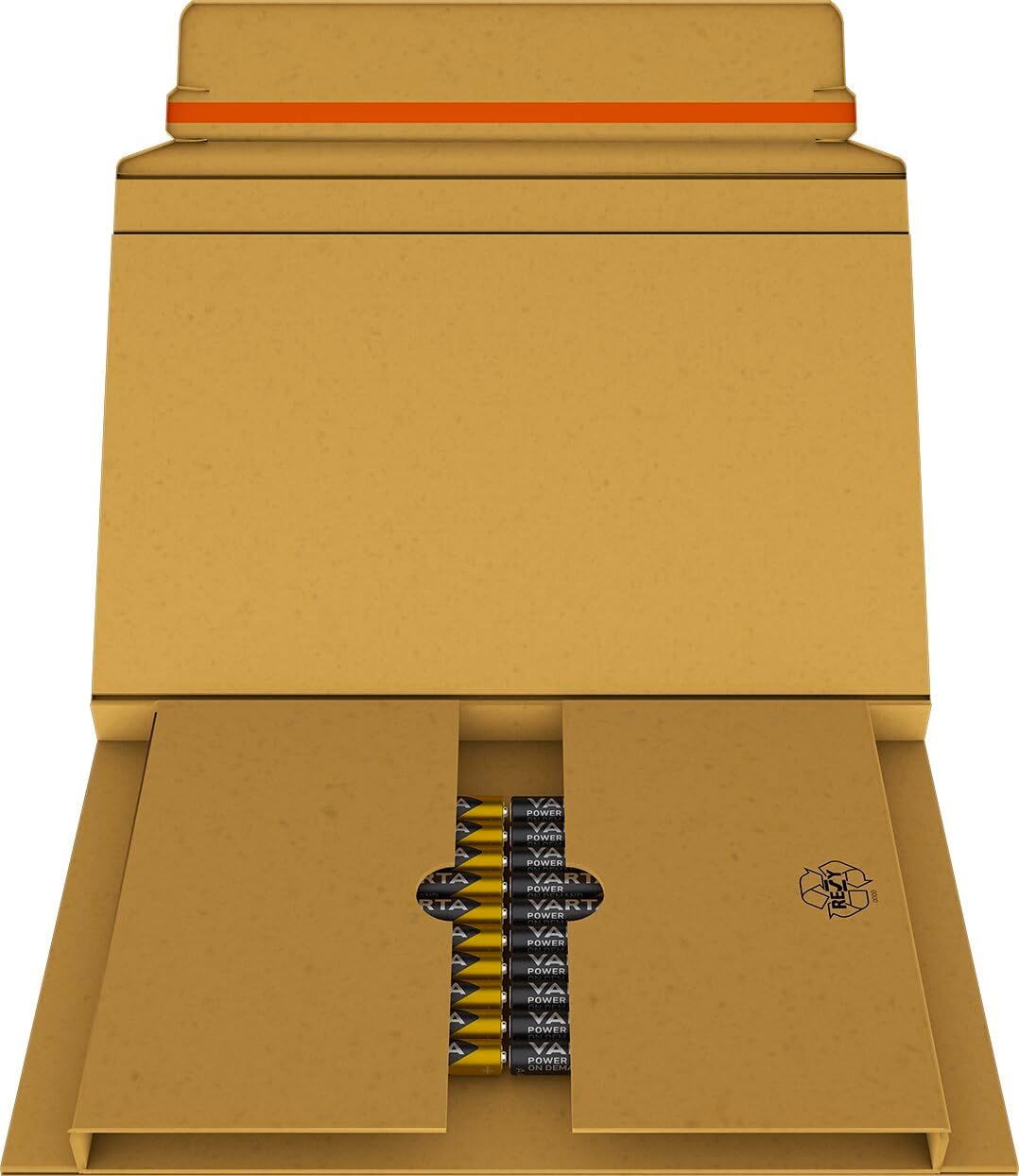 Varta Batterien AAA 100 Stück Power on Demand Alkaline 1,5 V Vorratspack