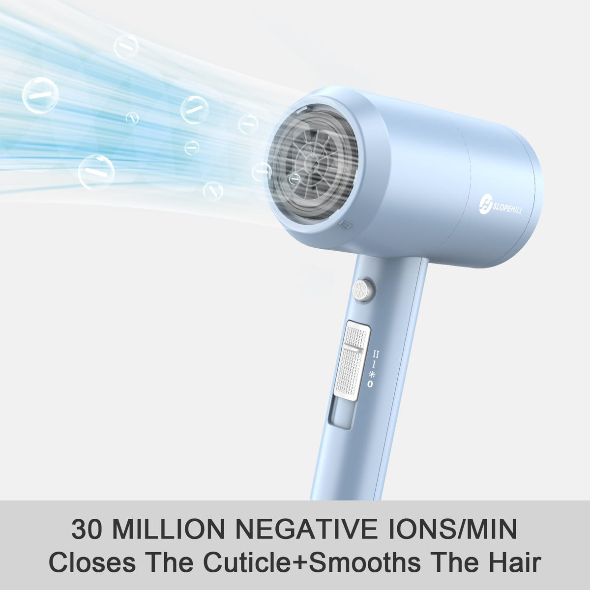 Ionen Föhn AC Motor 1800W Haartrockner slopehill Schnelltrocknen Hair Dryer