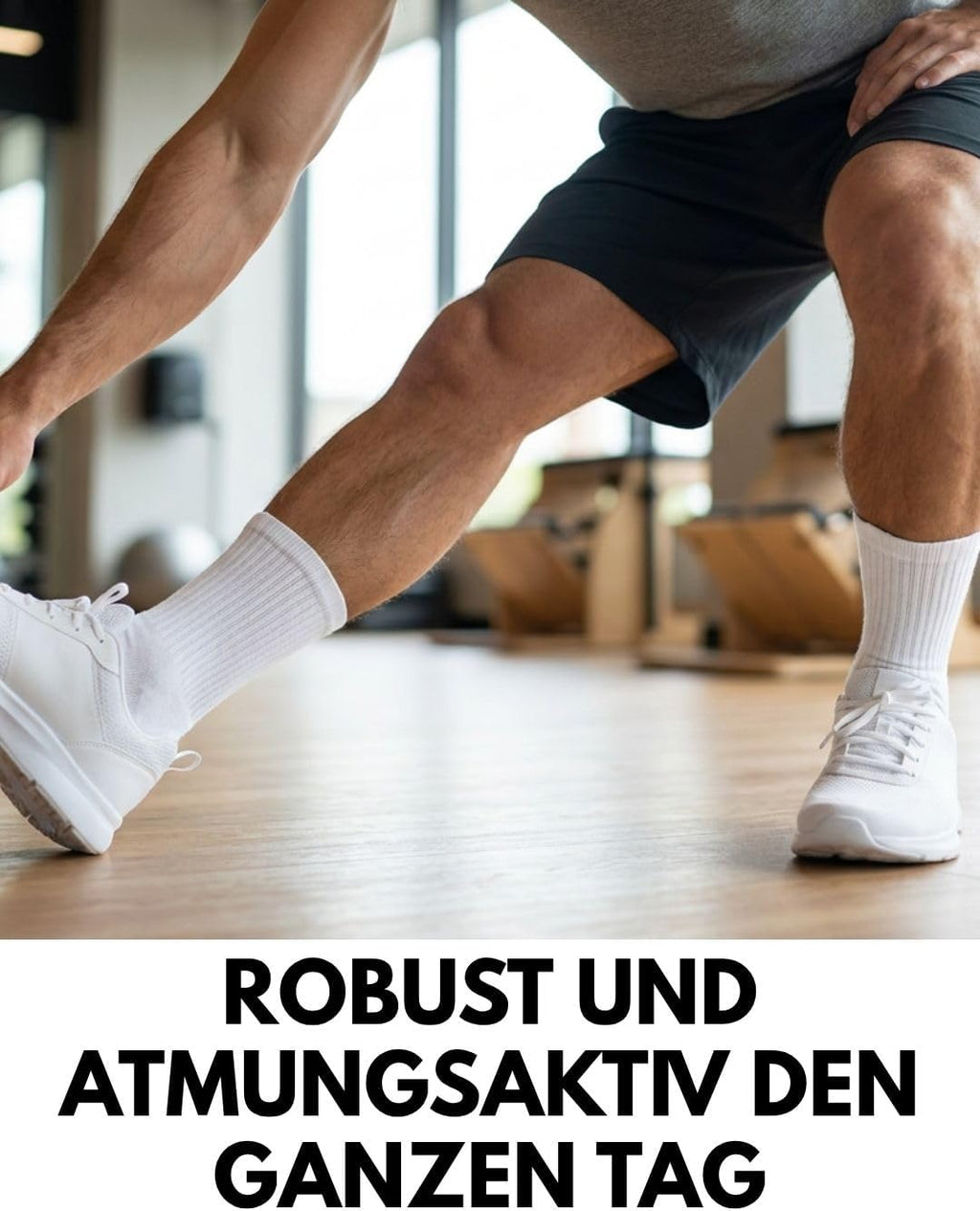 10 Paar Sportsocken Tennissocken Herren Damen Atmungsaktive Crew Socken Baumwolle